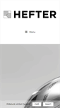Mobile Screenshot of heftergallery.com